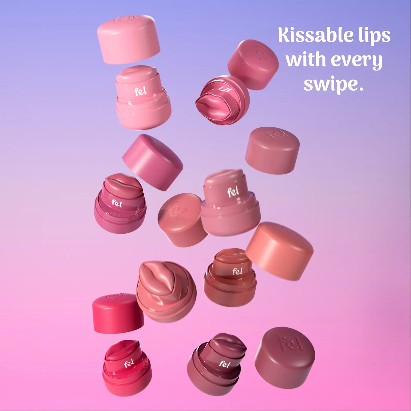fel beauty | Kissylips™ Hydrating High Shine Lip and Cheek Balm (Bálsamo Hidratante para Labios y Mejillas de Alto Brillo) | Pre-orden