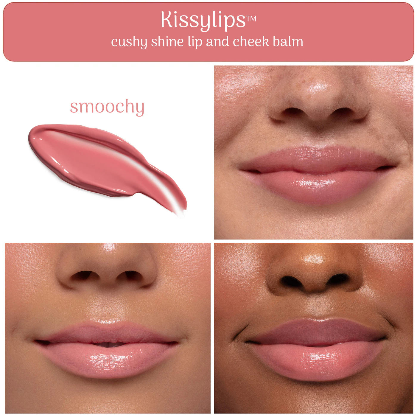 fel beauty | Kissylips™ Hydrating High Shine Lip and Cheek Balm (Bálsamo Hidratante para Labios y Mejillas de Alto Brillo) | Pre-orden