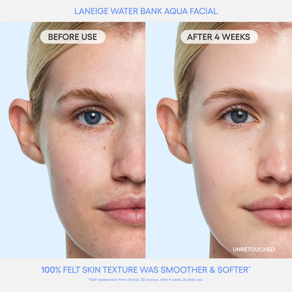 LANEIGE | Water Bank Aqua Facial Serum BHA + AHA - Gently Exfoliate, Hydrate & Glow (Sérum Facial Aqua con BHA y AHA para Exfoliación Suave, Hidratación y Luminosidad) | Pre-orden
