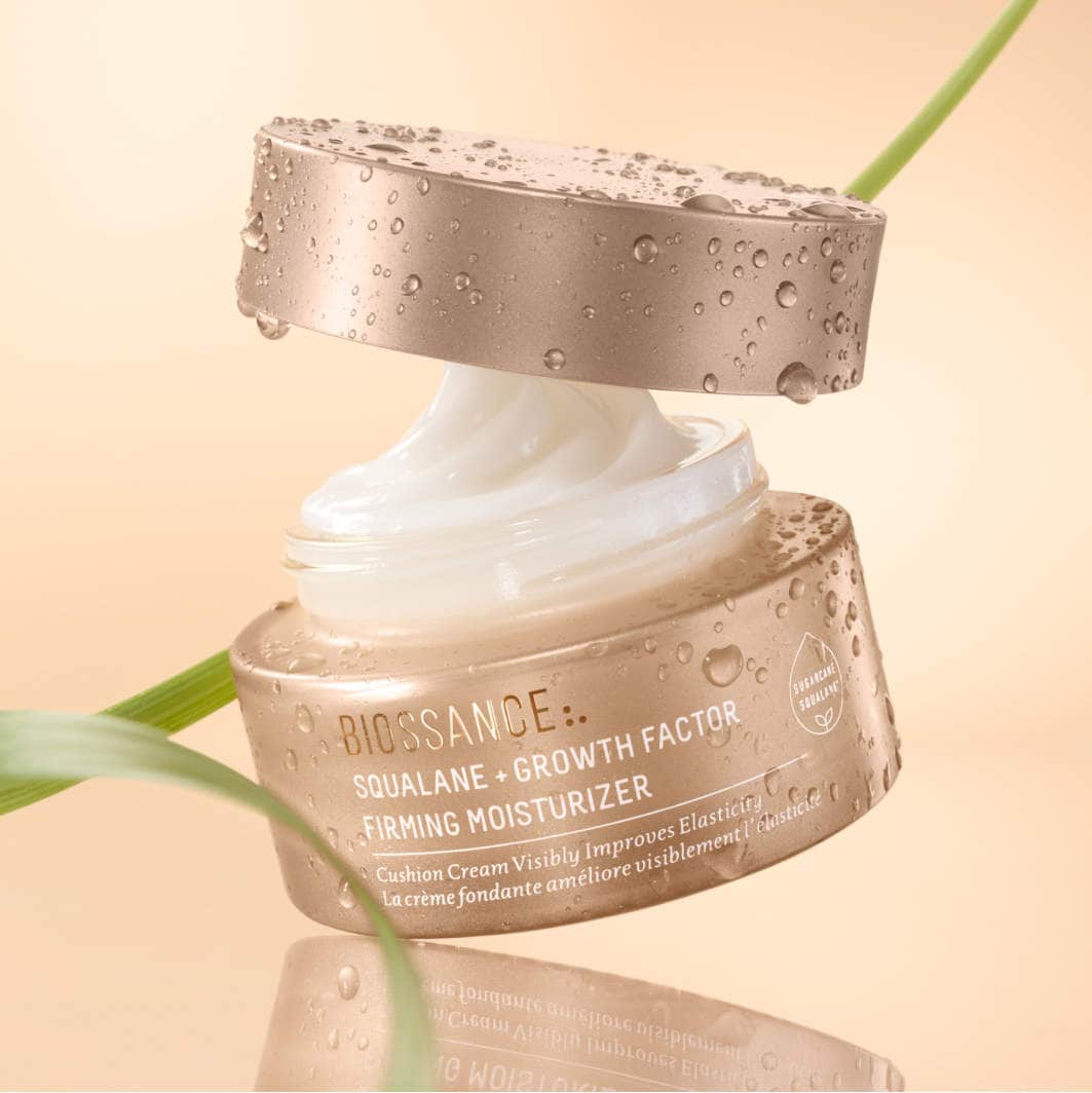 Biossance | Growth Factor Firming Anti-Aging Moisturizer with Peptides, Collagen + Squalane (Crema Facial Reafirmante Antiedad con Péptidos, Colágeno y Escualano) | Pre-orden