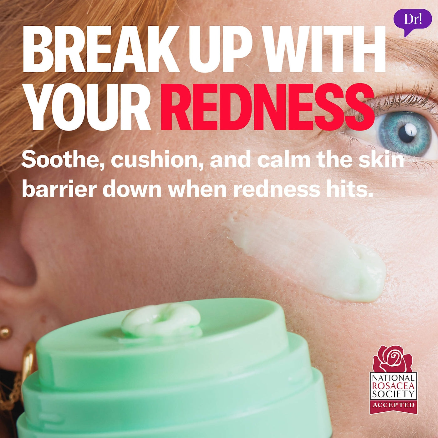 Dr. Idriss | Left Un-Red CalmBack Rich Face Moisturizer for Redness and Skin Barrier Health | Pre-orden