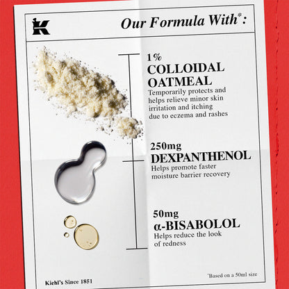 Kiehl's | Ultra Facial Meltdown Recovery Medicated Cream with Colloidal Oatmeal (Crema Facial Calmante y Reparadora con Avena Coloidal) | Pre-orden