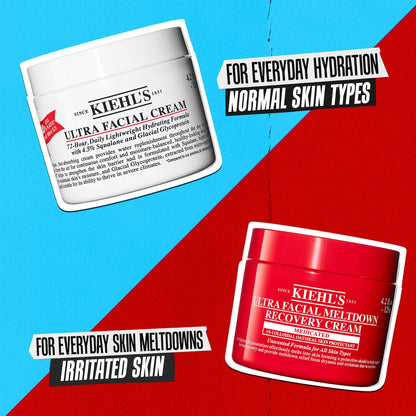 Kiehl's | Ultra Facial Meltdown Recovery Medicated Cream with Colloidal Oatmeal (Crema Facial Calmante y Reparadora con Avena Coloidal) | Pre-orden