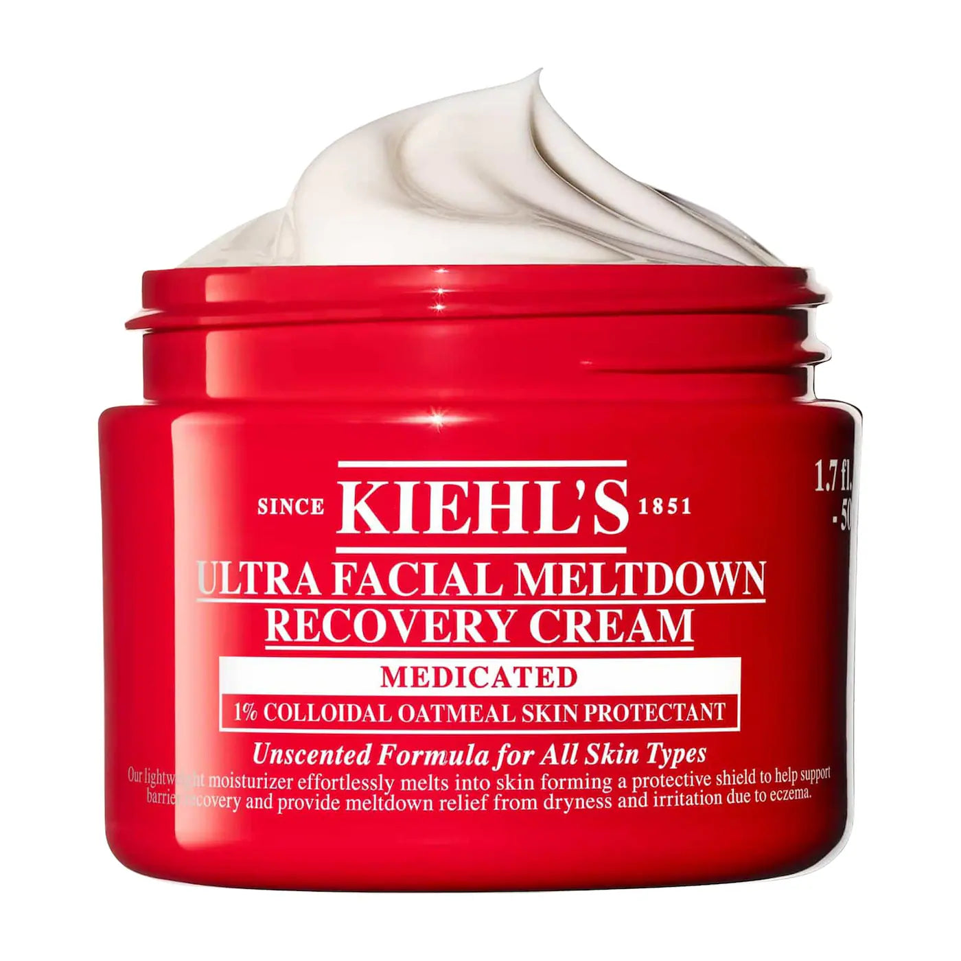 Kiehl's | Ultra Facial Meltdown Recovery Medicated Cream with Colloidal Oatmeal (Crema Facial Calmante y Reparadora con Avena Coloidal) | Pre-orden