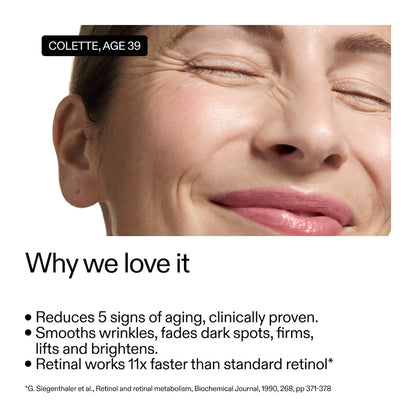 The INKEY List | Advanced Retinal Serum for Fine lines + Wrinkles (Sérum Facial Avanzado con Retinal para Líneas Finas y Arrugas) | Pre-orden