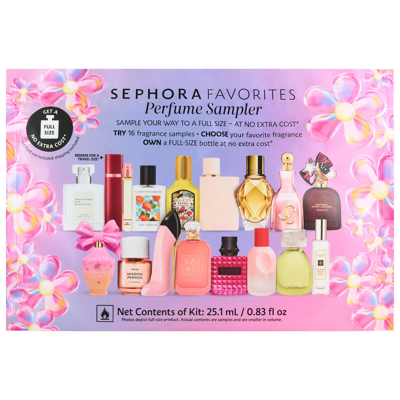 Sephora Favorites | Flirty Trending Scents Perfume Sampler Set w/ Redeemable Voucher (Set de Perfumes) | Pre-orden