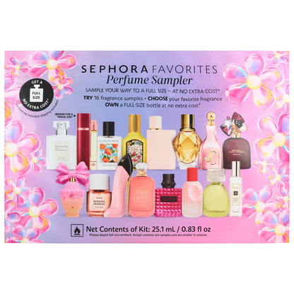 Sephora Favorites | Flirty Trending Scents Perfume Sampler Set w/ Redeemable Voucher (Set de Perfumes) | Pre-orden
