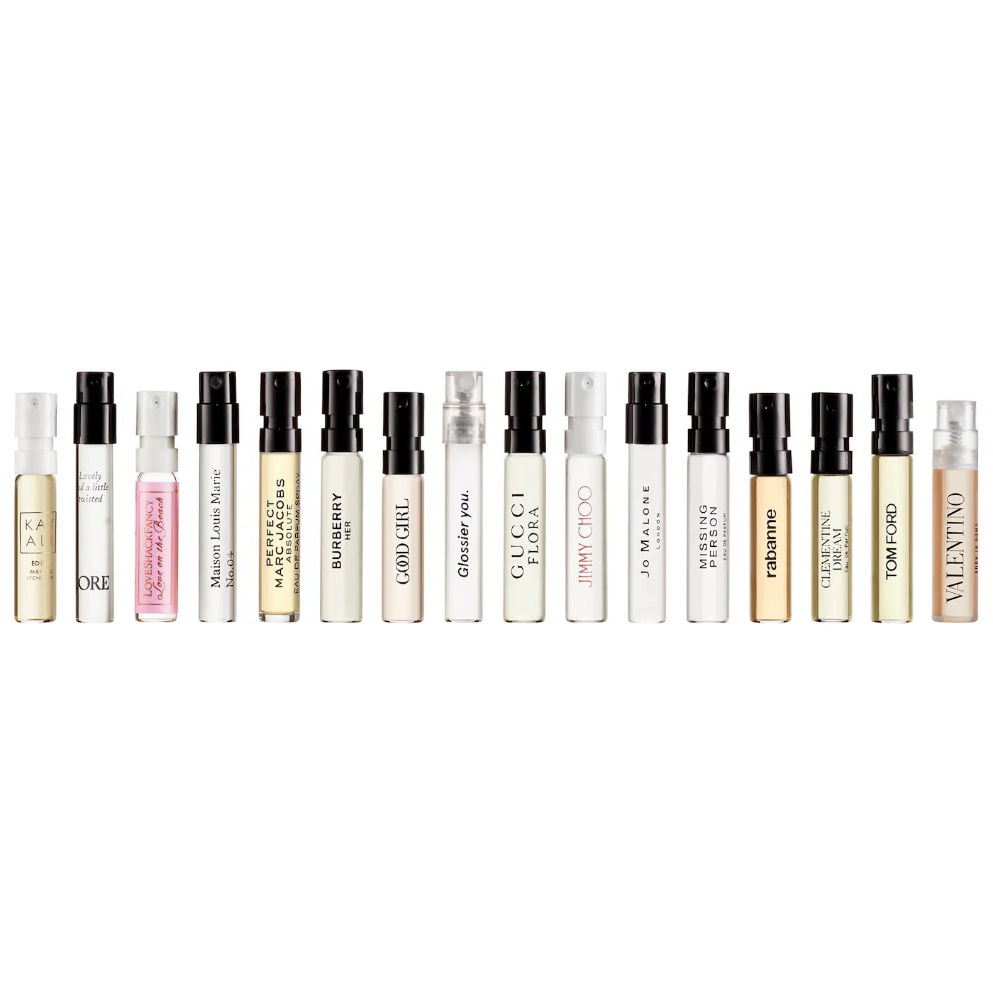 Sephora Favorites | Flirty Trending Scents Perfume Sampler Set w/ Redeemable Voucher (Set de Perfumes) | Pre-orden