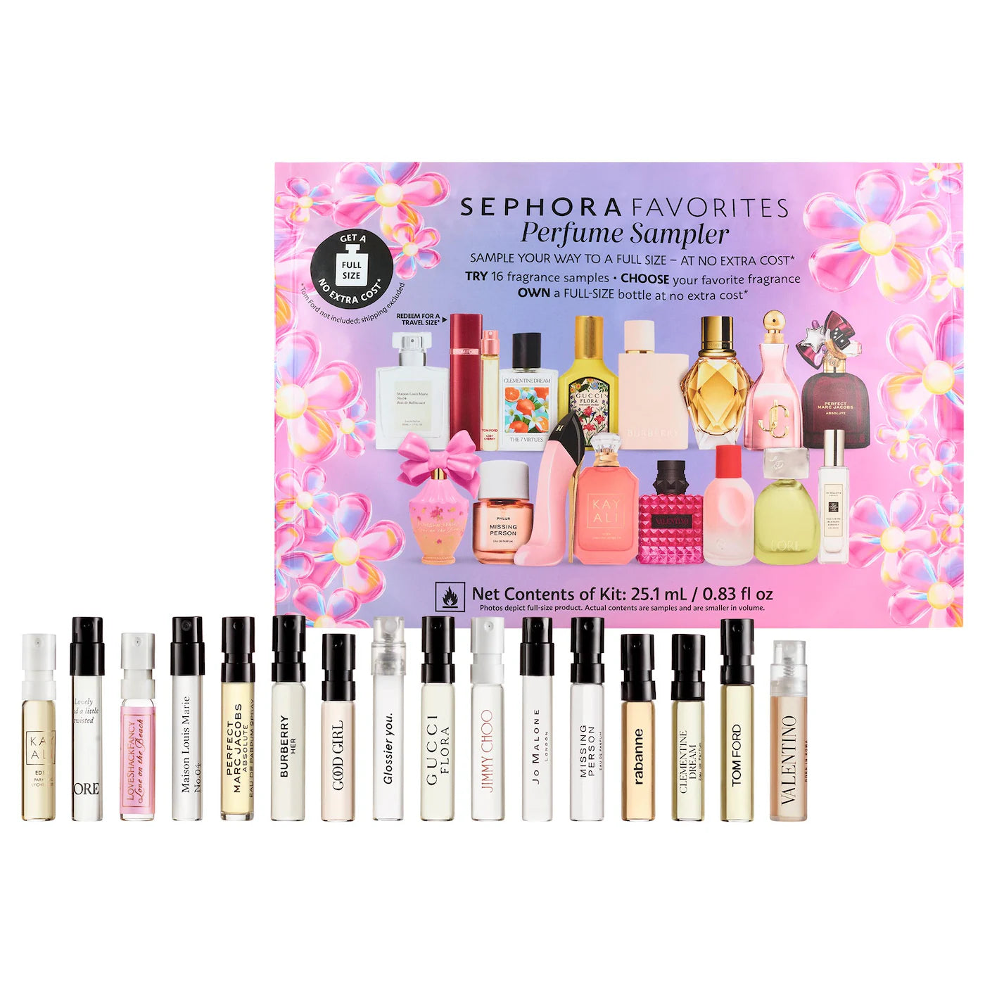 Sephora Favorites | Flirty Trending Scents Perfume Sampler Set w/ Redeemable Voucher (Set de Perfumes) | Pre-orden