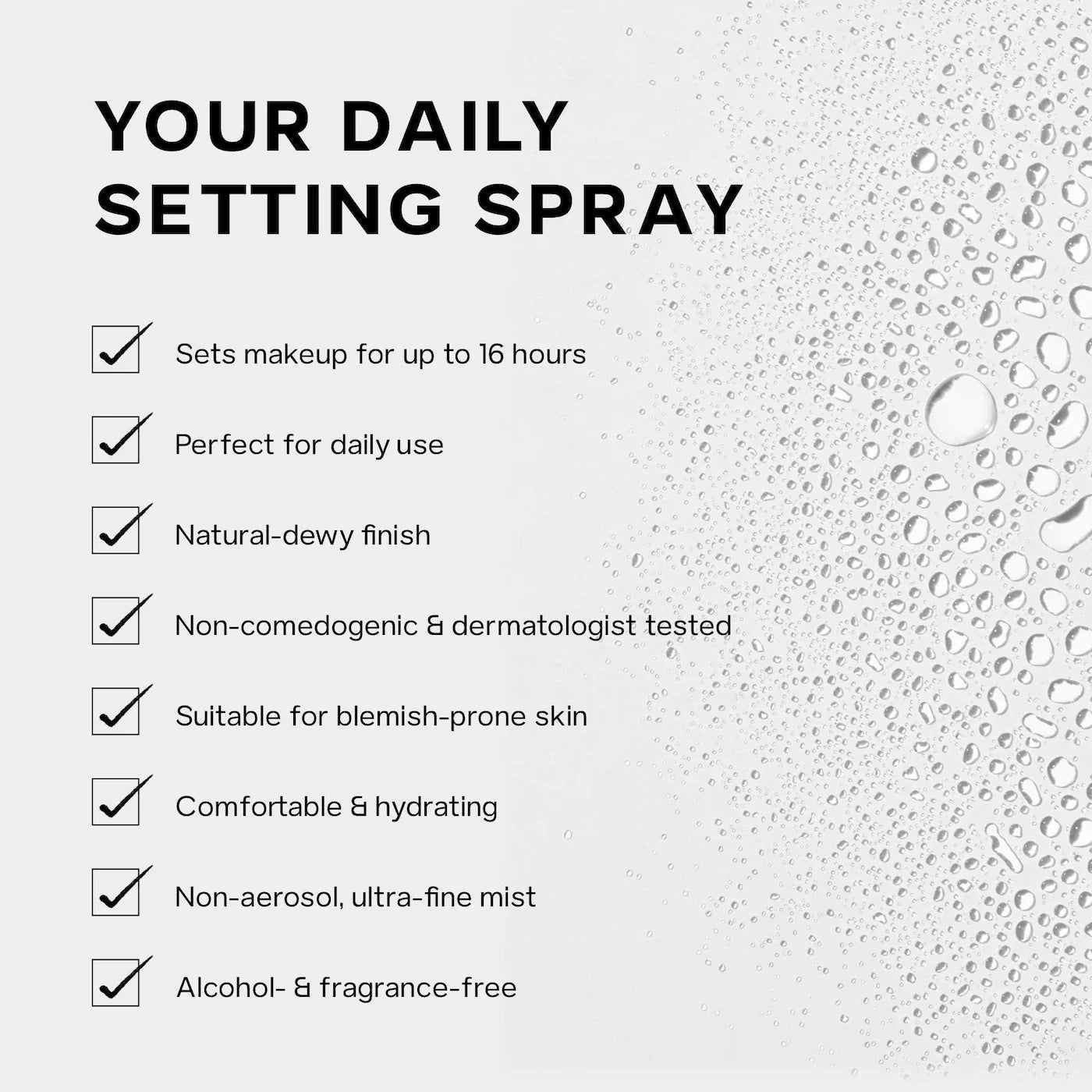 Saie | CitySet™ Ultra-Fine Mist Setting Spray with 16 Hour Wear (Spray Fijador de Maquillaje en mist Ultrafino de Larga Duración) | Pre-orden