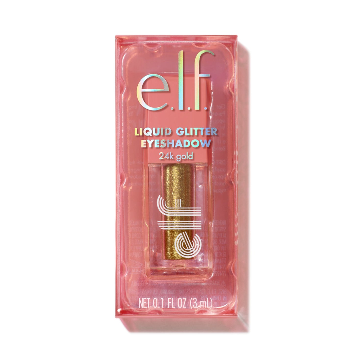 Elf Retro Paradise Liquid Glitter Eyeshadow 24k Gold
