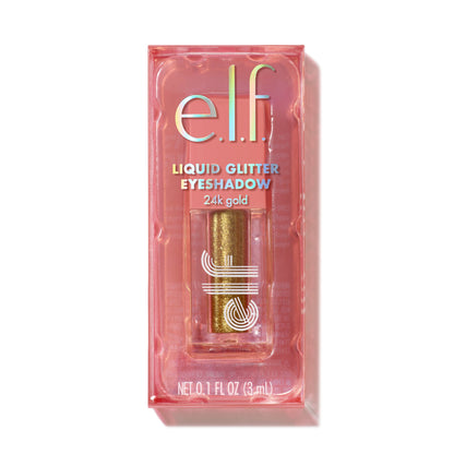 Elf Retro Paradise Liquid Glitter Eyeshadow 24k Gold
