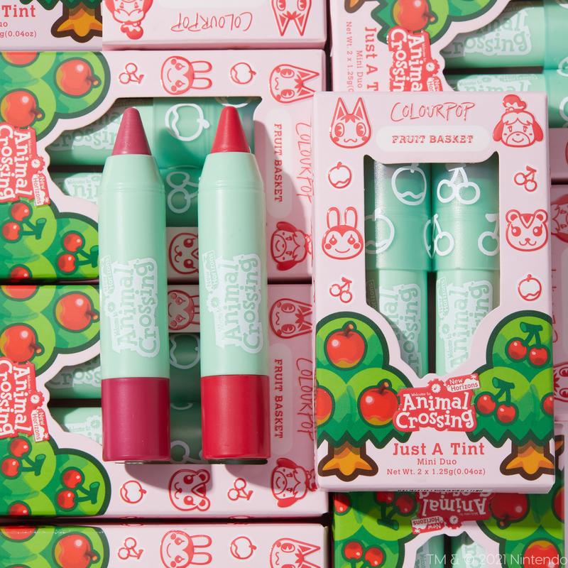 Lip Tint Mini Kit - Fruit Basket Colourpop X Animal Crossing