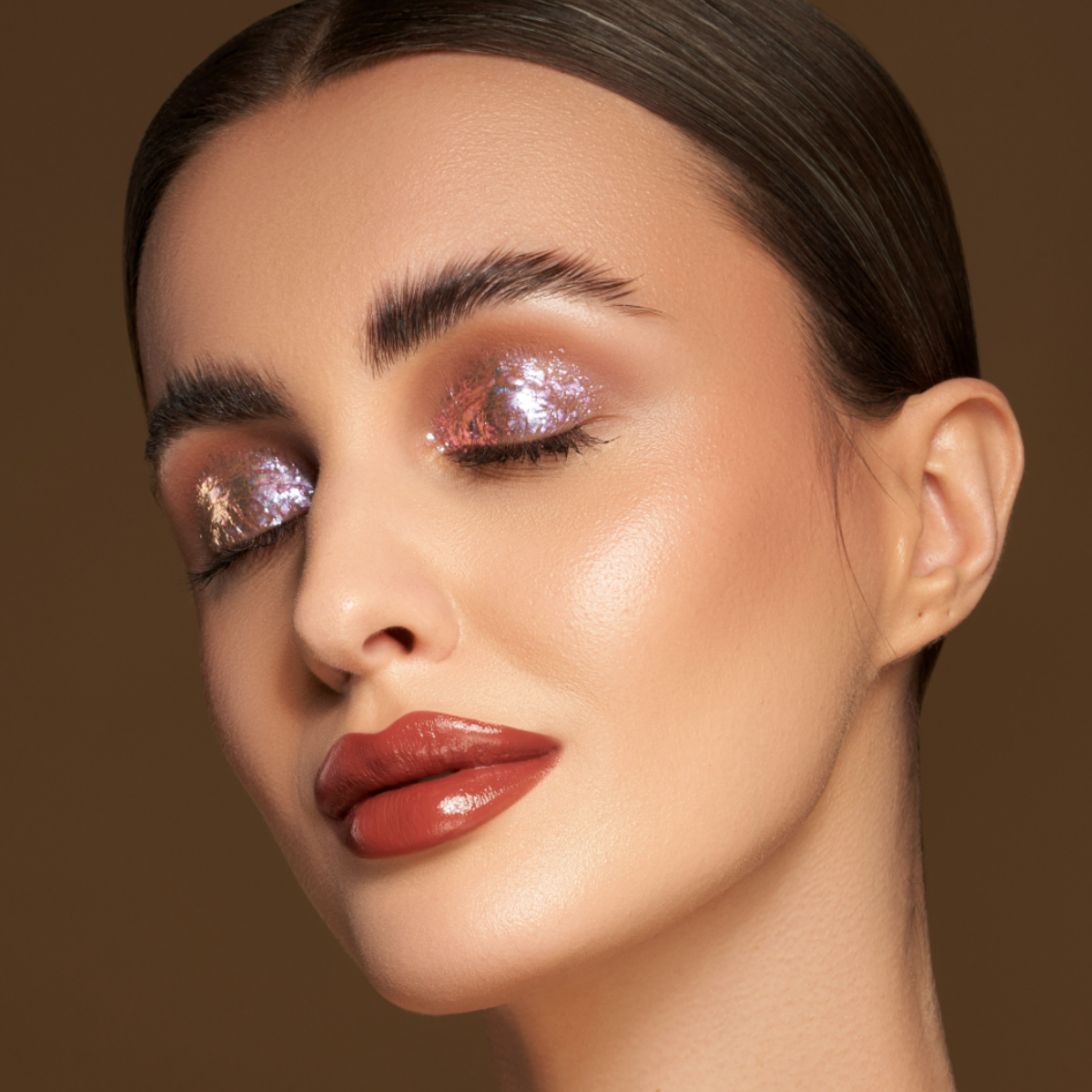 Danessa Myricks Beauty | Infinite Chrome Flakes Multichrome Gel for Eyes & Face | Cupid