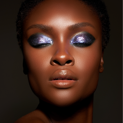 Danessa Myricks Beauty | Infinite Chrome Flakes Multichrome Gel for Eyes & Face | Strobe Light