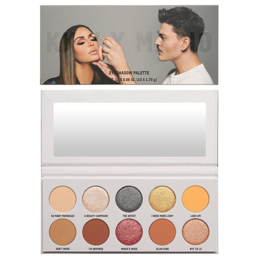 The Artist and The Muse 10 Pan Eyeshadow Palette KKW Beauty