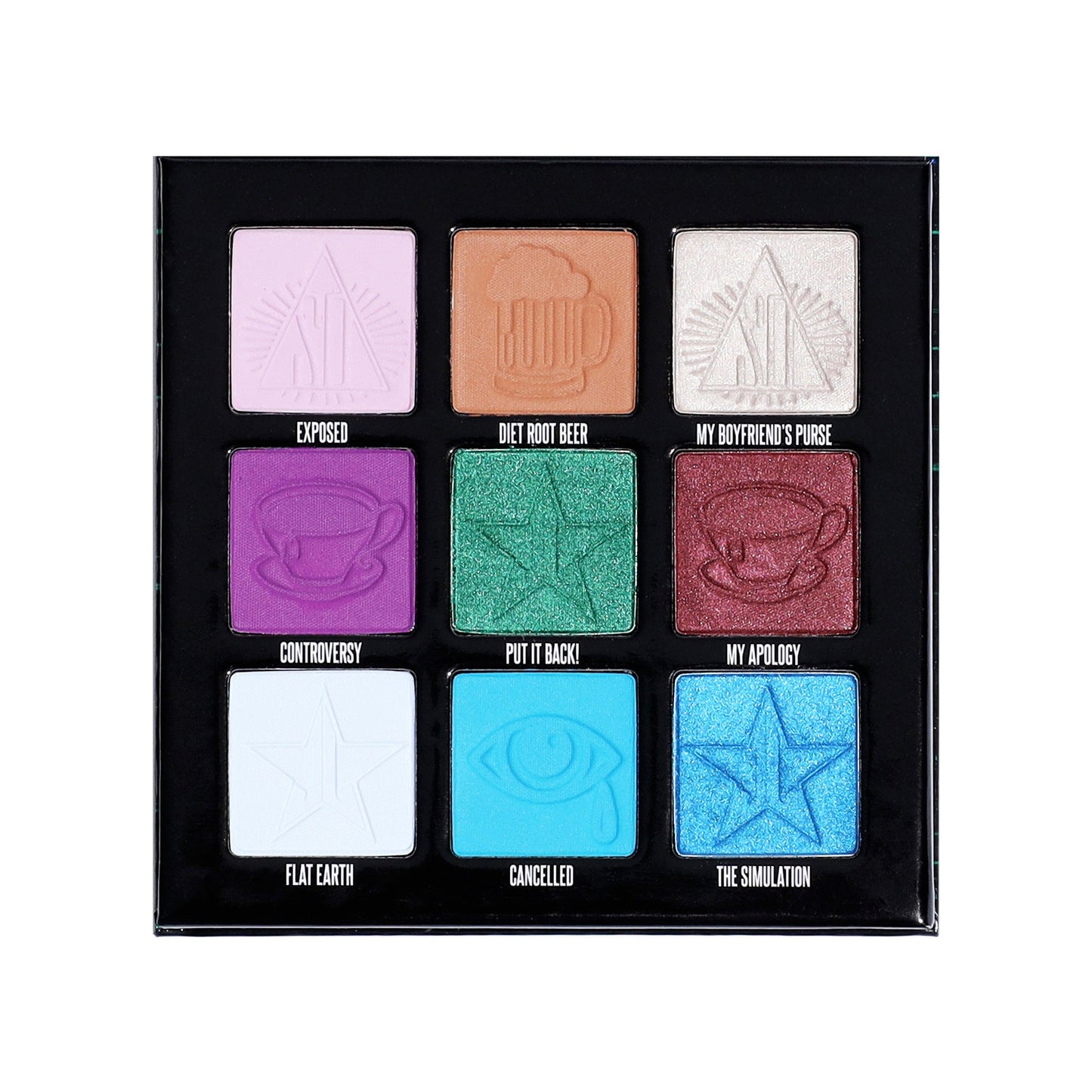 Jeffree Star cosmetics | Shadow Palette | Mini Controversy Emerald Edition