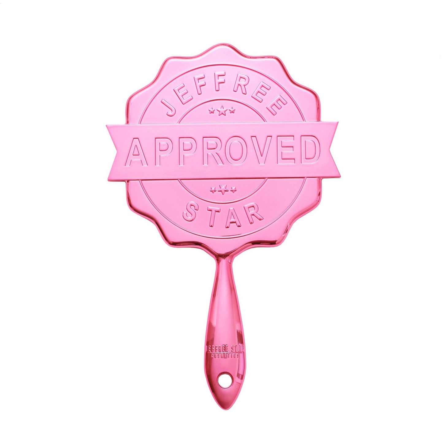 Hand Mirrors - Baby Pink Chrome Approved Jeffree Star Cosmetics
