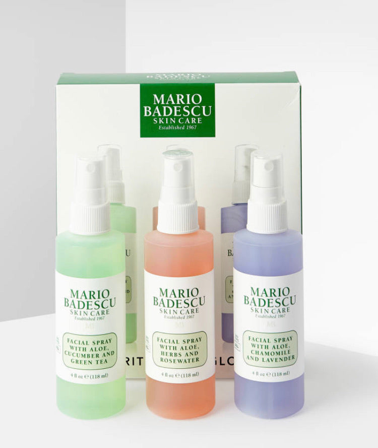 Spritz. Mist. Glow Set Mario Badescu