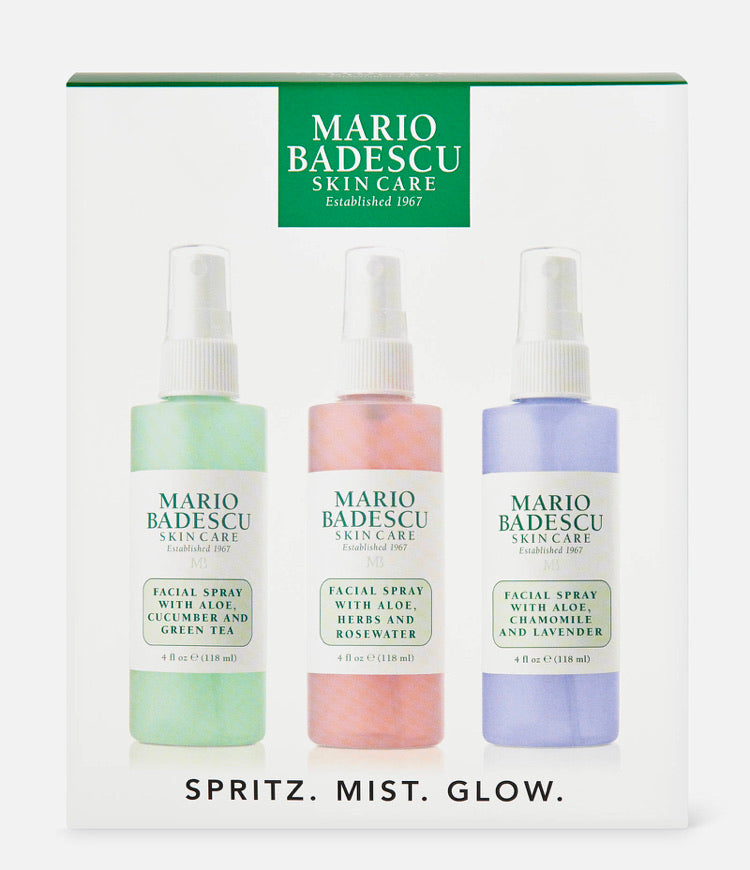 Spritz. Mist. Glow Set Mario Badescu