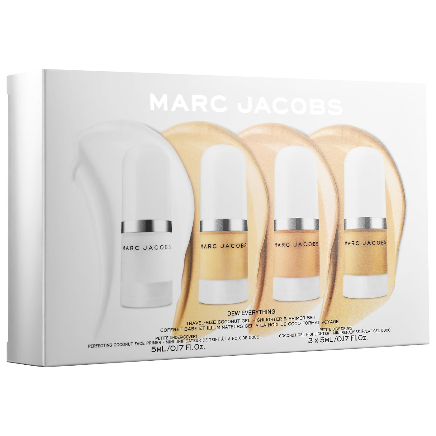 Marc Jacobs Beauty Dew Everything Mini Coconut Gel Highlighter and Primer Set