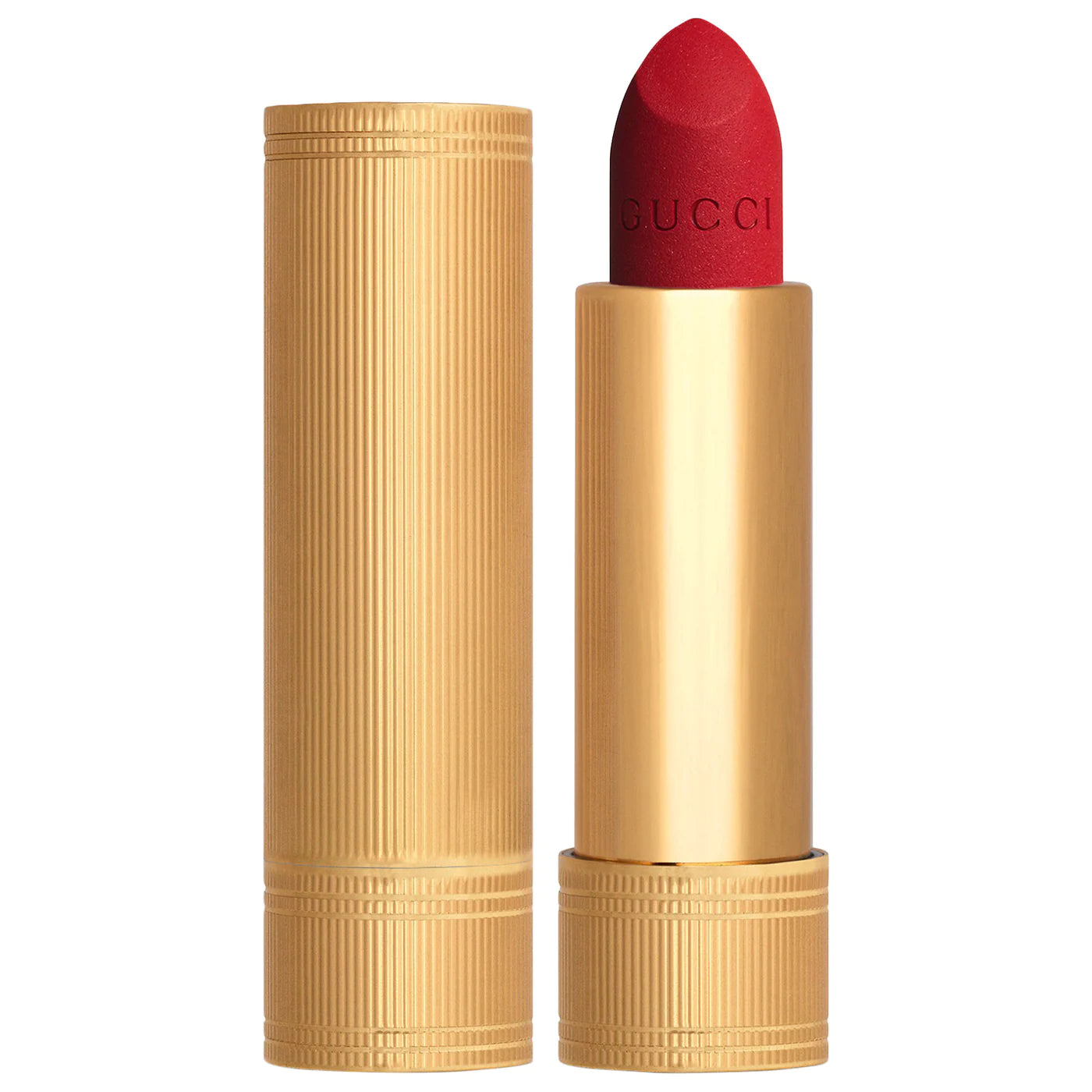 Gucci | Velvet Matte Lipstick | 25* Goldie Red - the gucci red matte