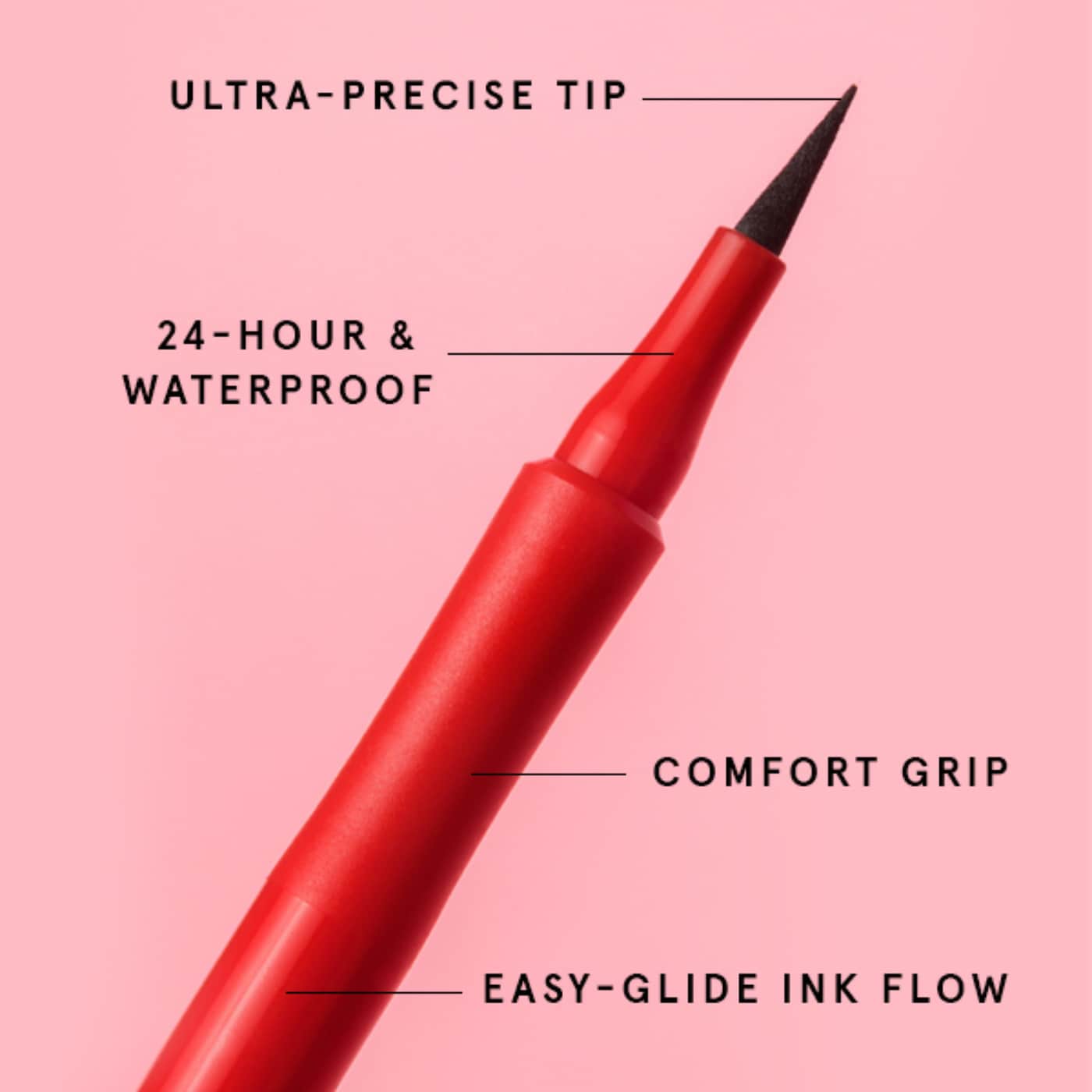 Pre Venta: ONE/SIZE by Patrick Starrr | Point Made Waterproof Liquid Eyeliner Pen | Bodacious Black