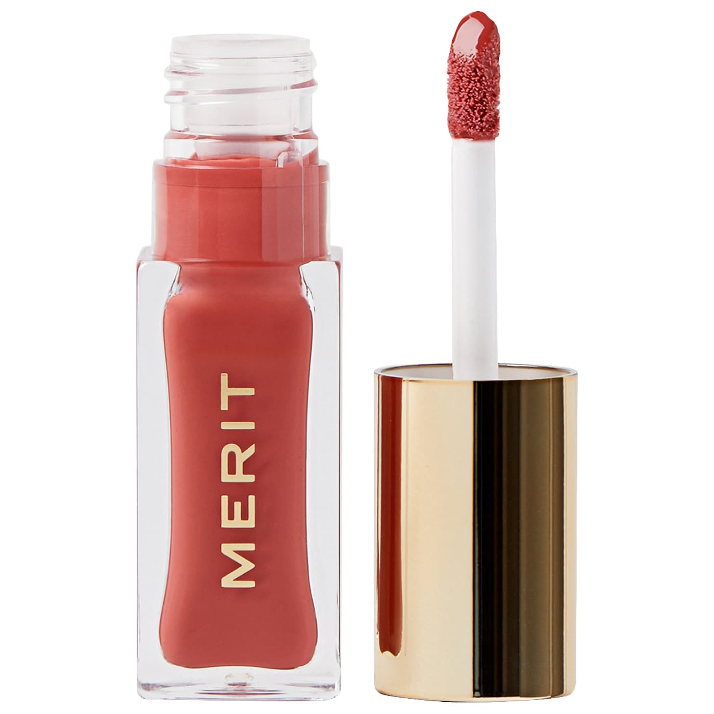 MERIT | Shade Slick Classics Tinted Lip Oil | Pink Beet