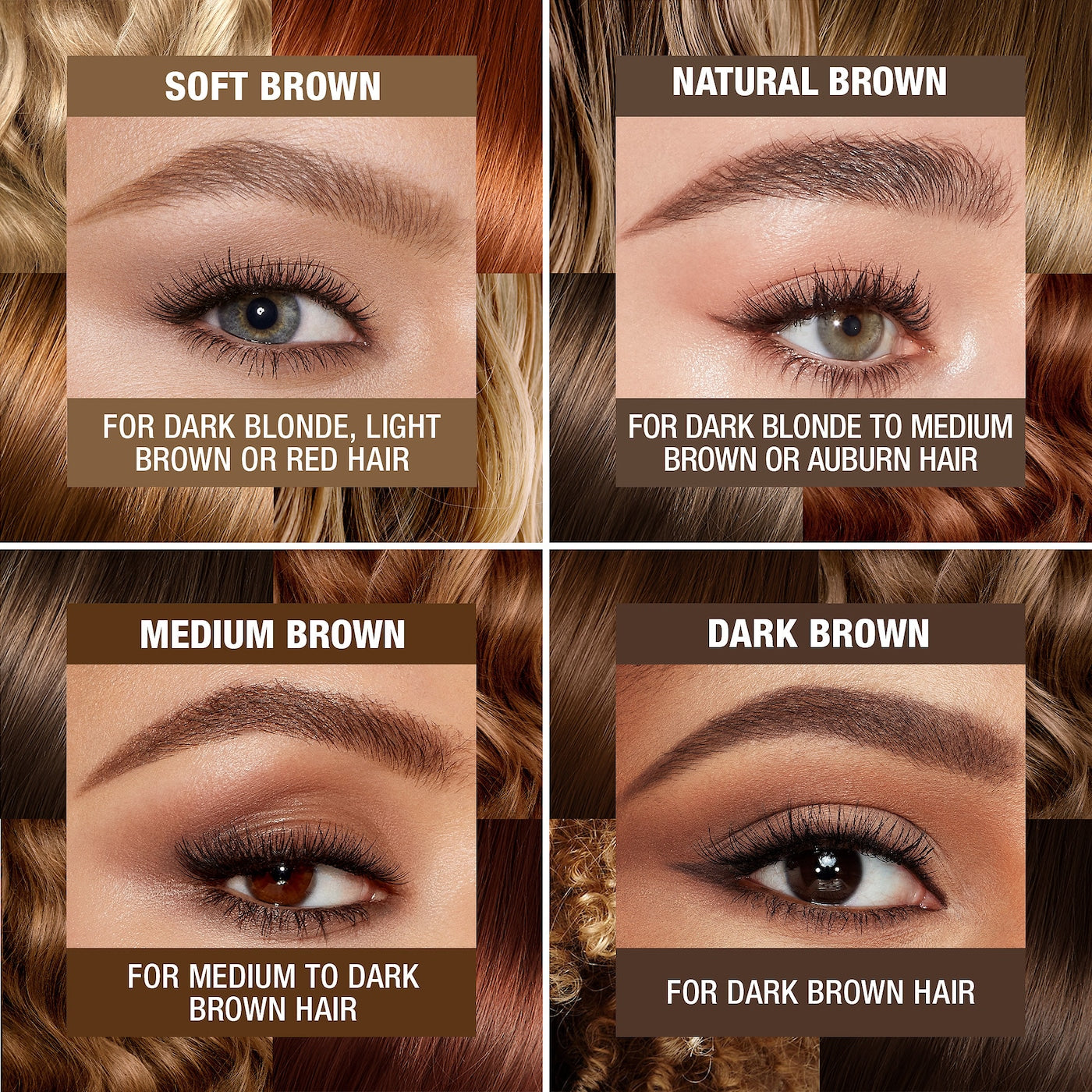 Charlotte Tilbury | Brow Cheat Refillable Hair-Like Eyebrow Pencil | Medium Brown