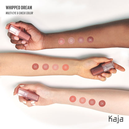 Kaja | Whipped Dream Multi-Eye & Cheek Color | 01 Coral Souffle - warm coral