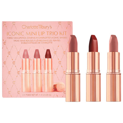 Charlotte Tilbury | Mini Iconic Matte Revolution Lip Trio Set