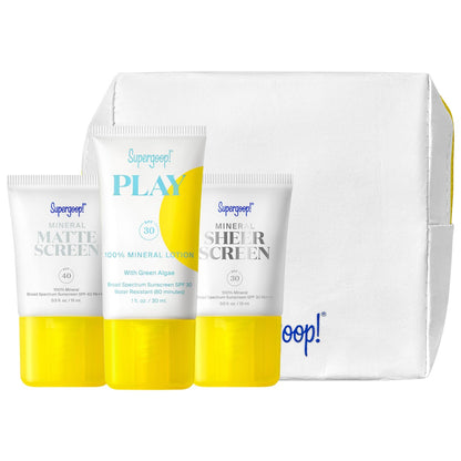 Supergoop! | 100% Mineral Sunscreen Starter Kit