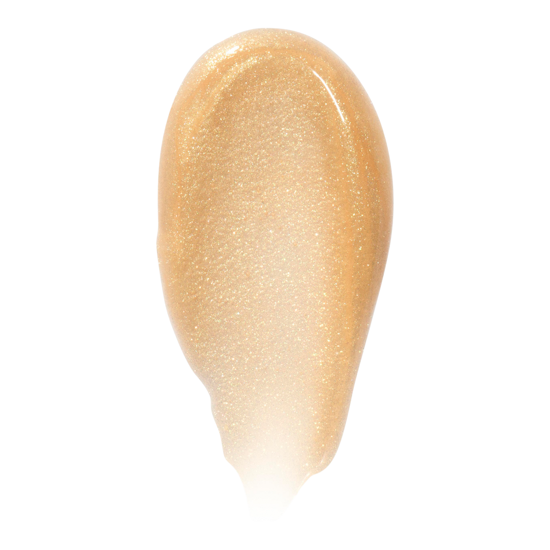 Citrine Gleam - clear + gold pearl