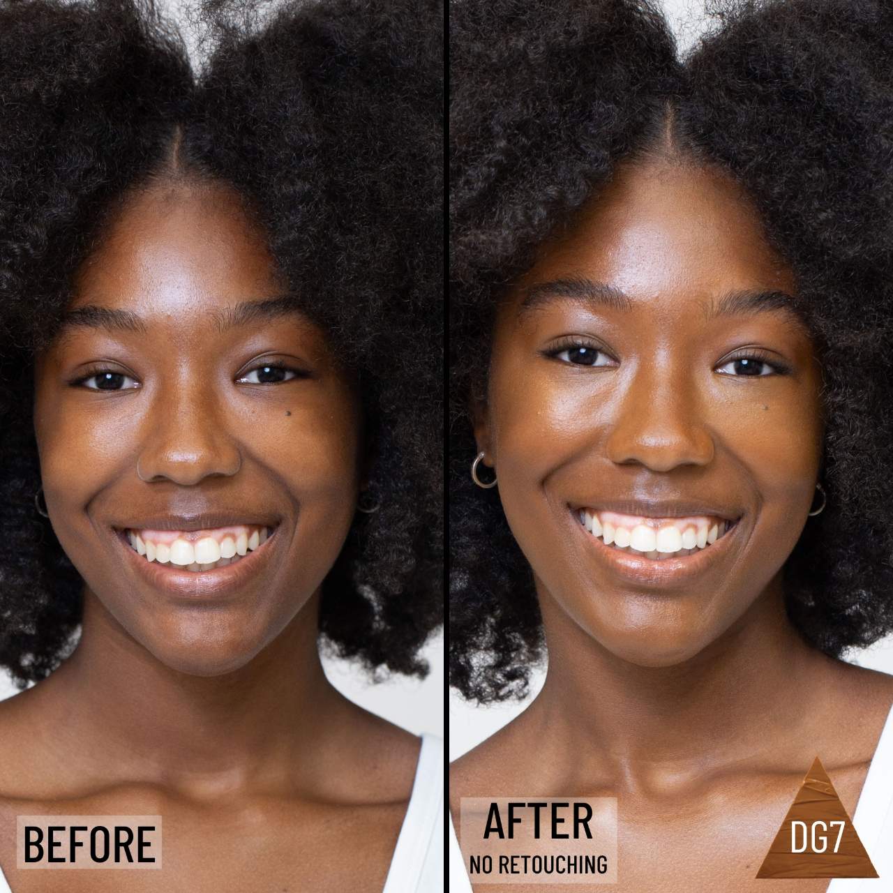 DG7 - cocoa - dark brown skin with golden undertones