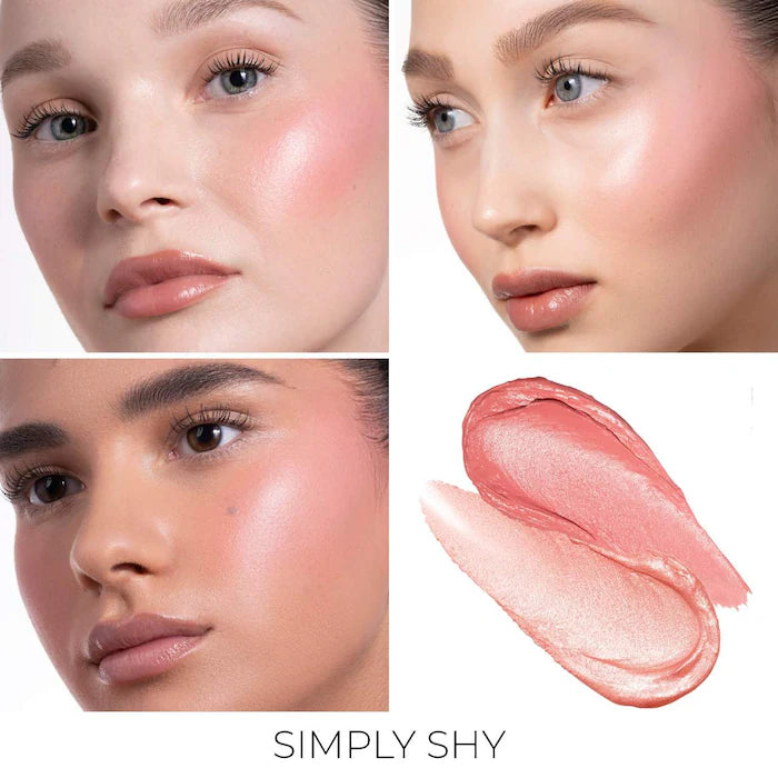 Simply Shy - light dusty coral/icy light pink