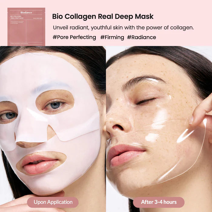 Pre-orden: Biodance | Real Deep Mask Gift Set - 4 Masks for Pore Care, Hydration, Calming and Dark Spot Treatment - Imagen 3