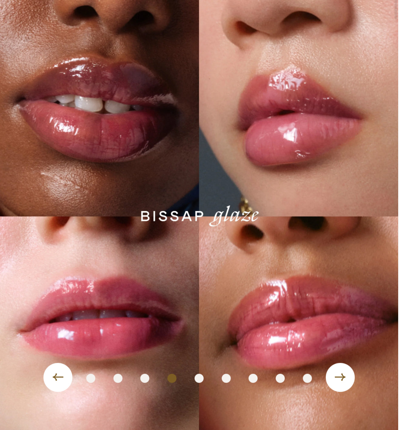 Bissap Glaze - deep plum berry