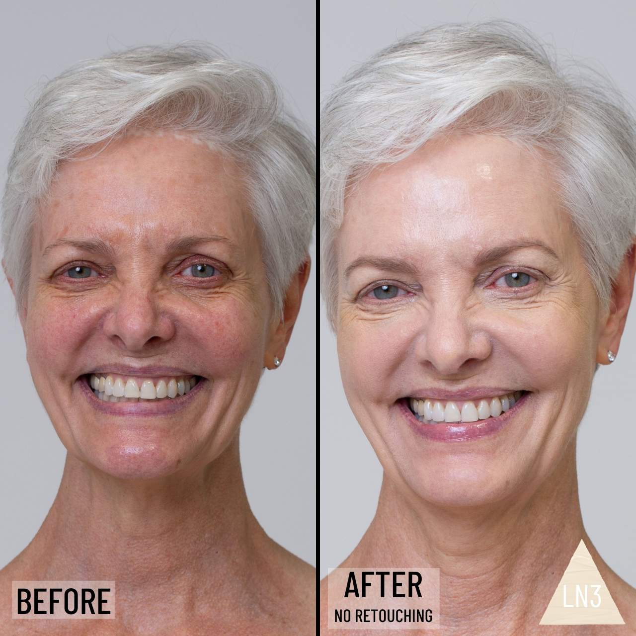 LN3 - bone blush - very fair skin with neutral undertones