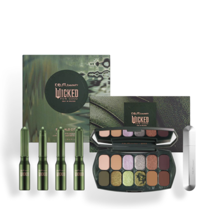 Pre-orden: r.e.m. beauty x Wicked | For Good welcome to oz eyeshadow & eyeliner set