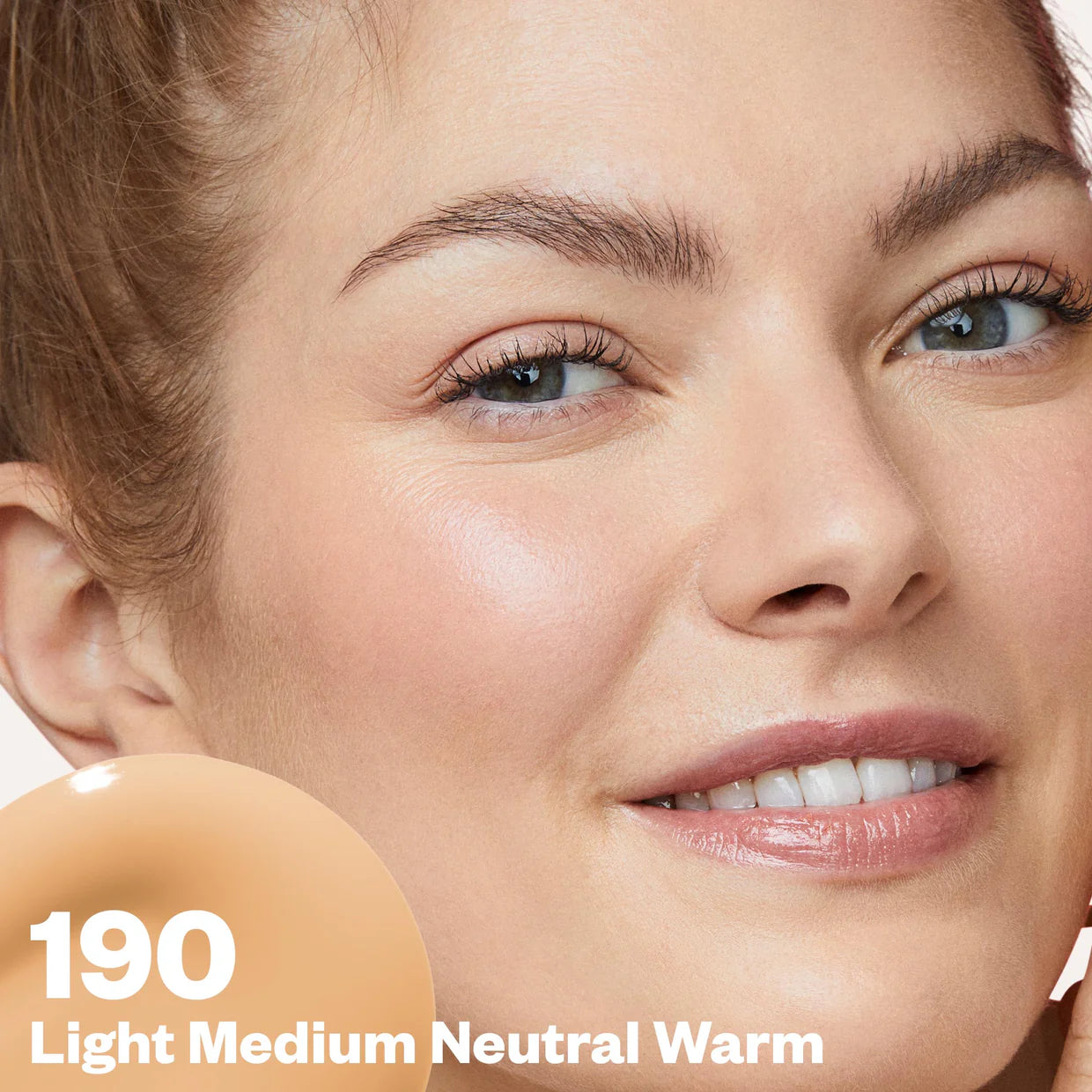 Light Medium Neutral Warm 190 - Light Medium with neutral yellow undertones