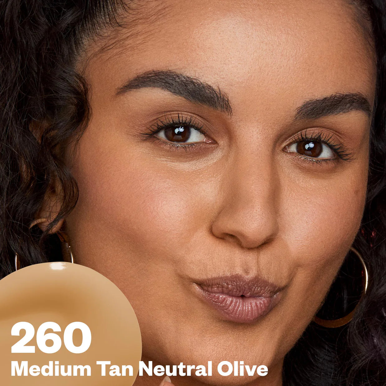 Medium Tan Neutral Olive 260 - Medium Tan with neutral olive undertones