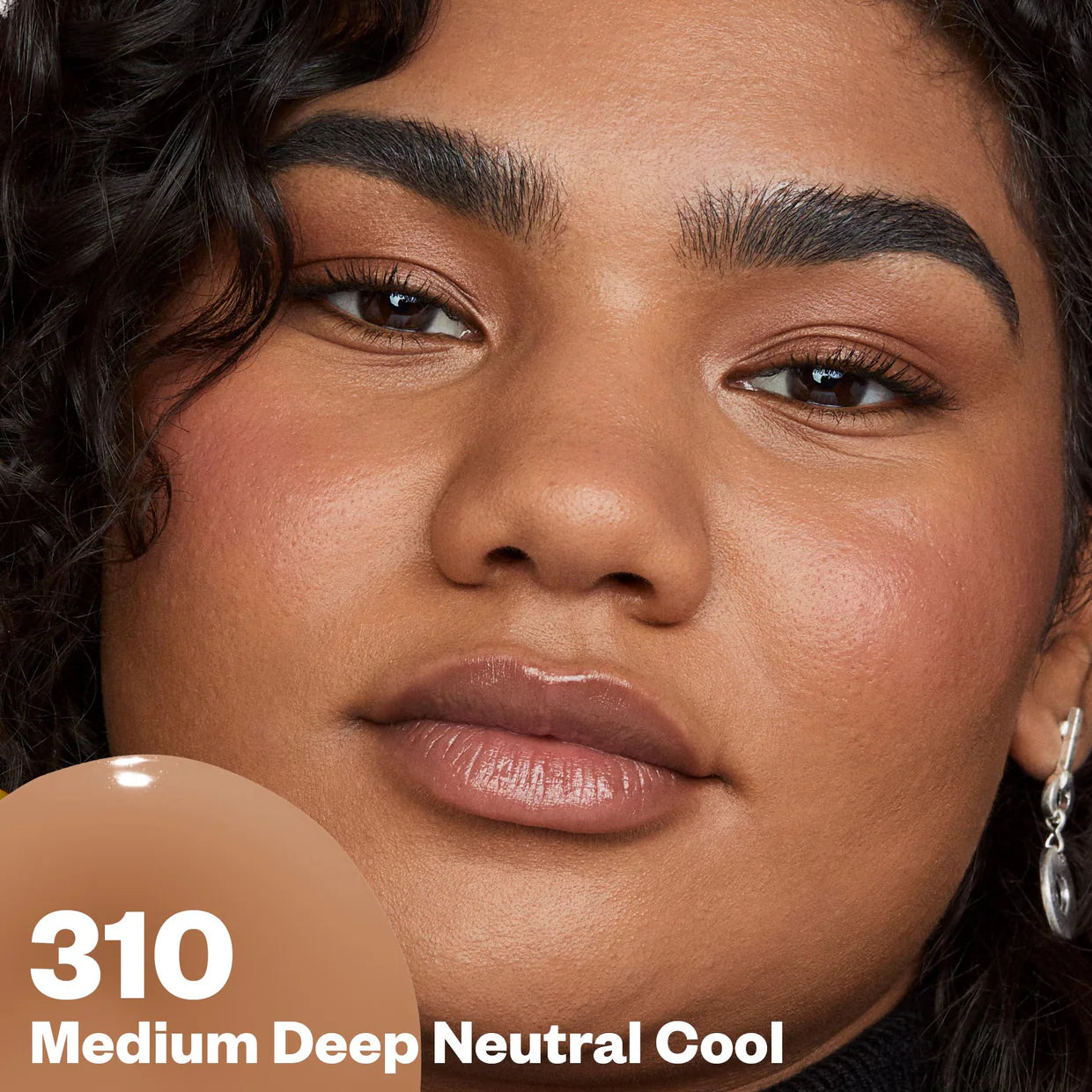 Medium Deep Neutral Cool 310 - Medium Deep with pink peach undertones