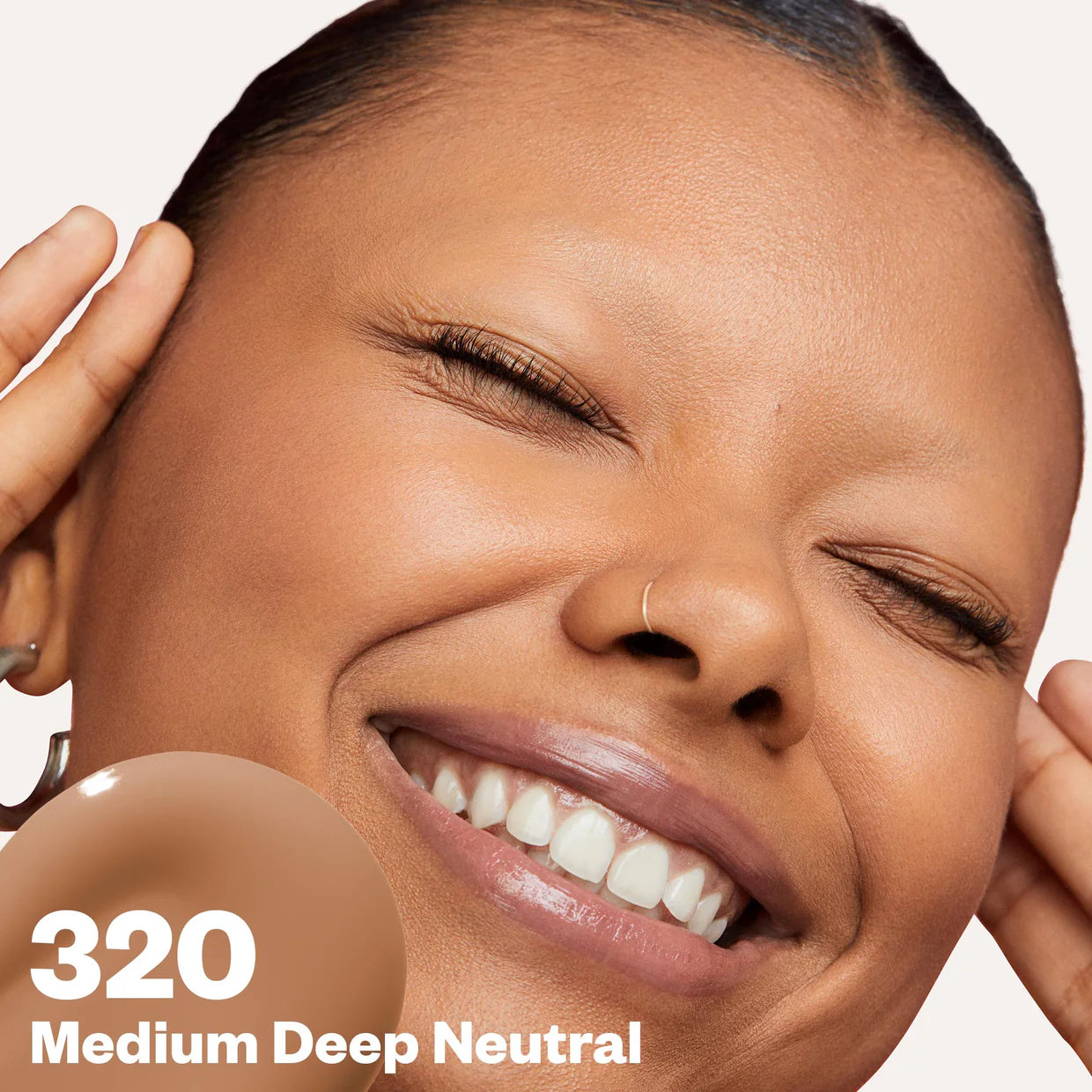 Medium Deep Neutral 320 - Medium Deep with peach undertones