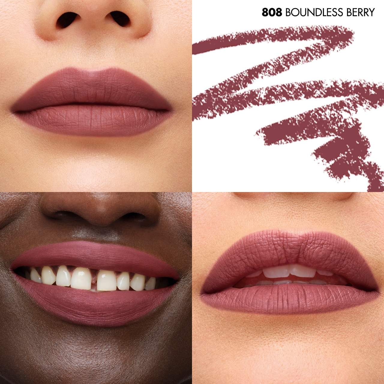 808 Boundless Berry - Medium Berry (Not suitable for use on eyes)