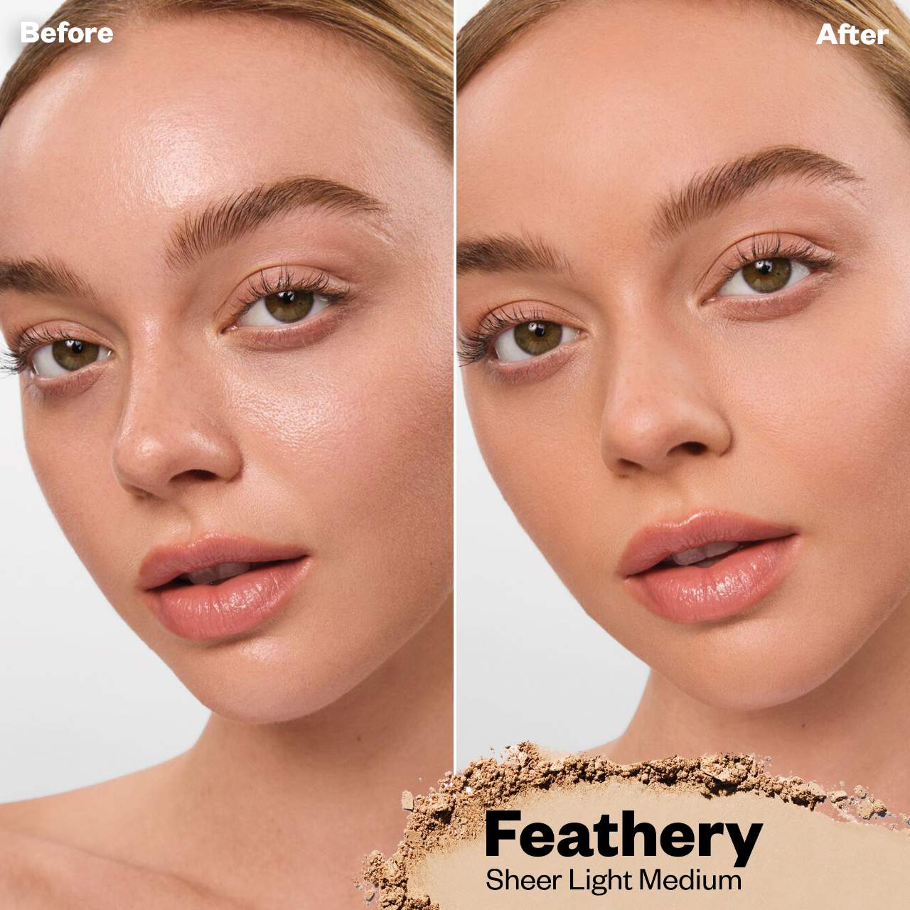 Feathery - Sheer light medium