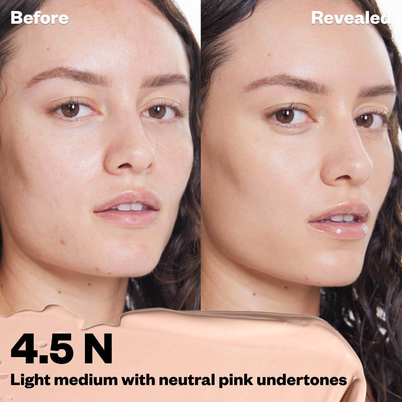 4.5 N - light medium with subtle pink undertones