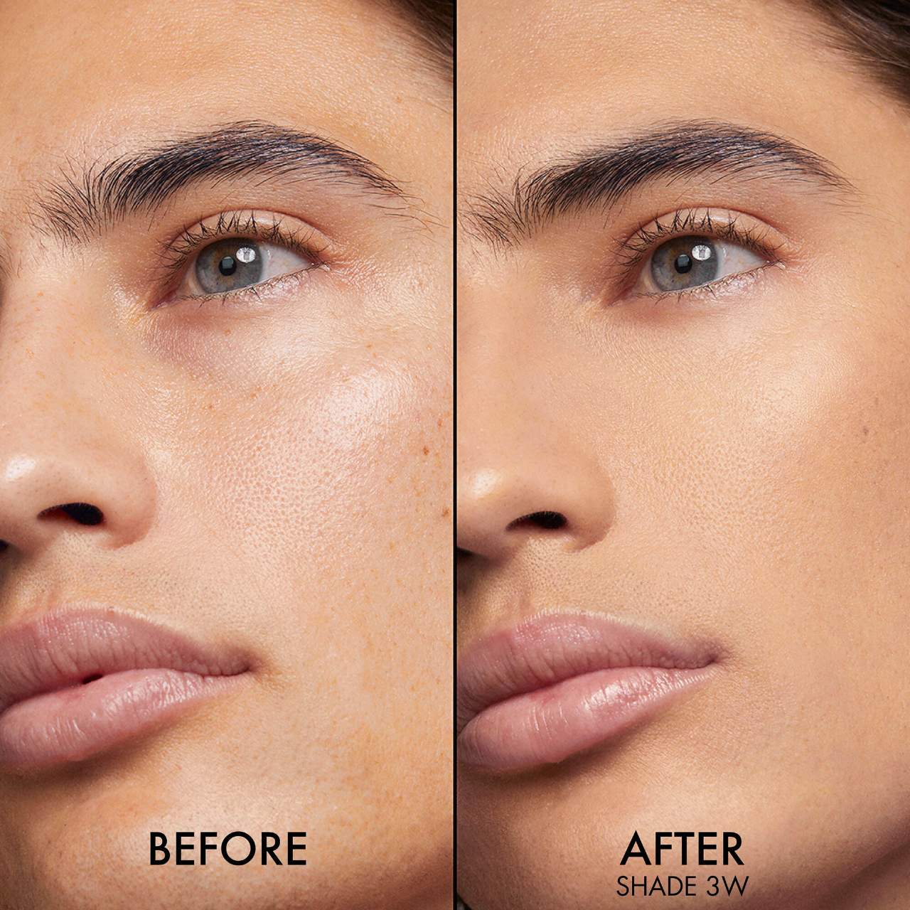 3W - light to medium skin with warm undertones