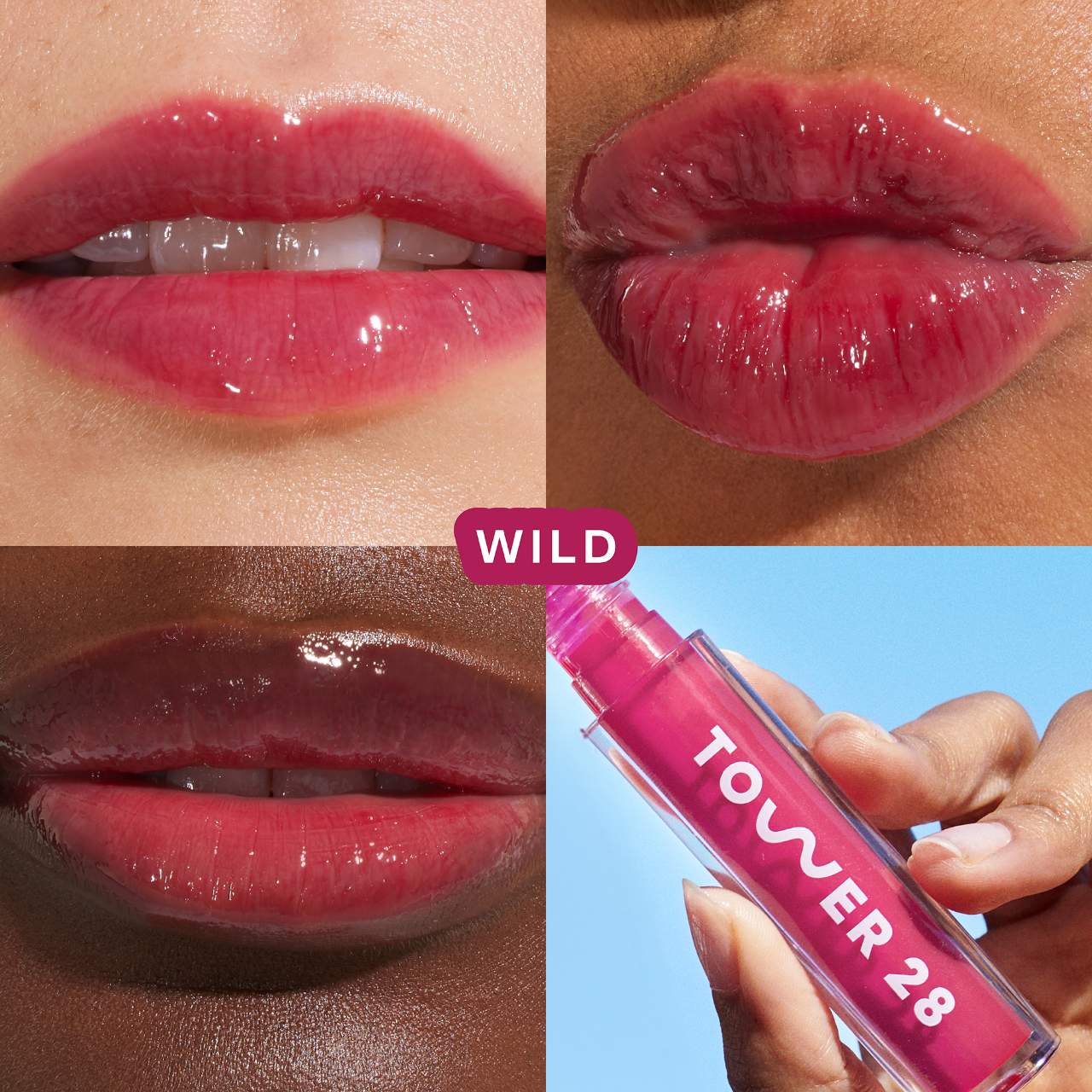 Wild : Sheer-ish raspberry