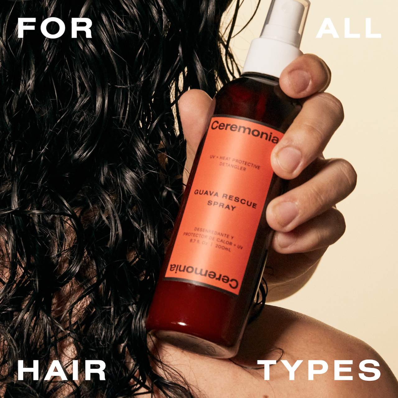 Pre orden: Ceremonia | Guava Rescue Hair Heat Protectant Spray - Imagen 9