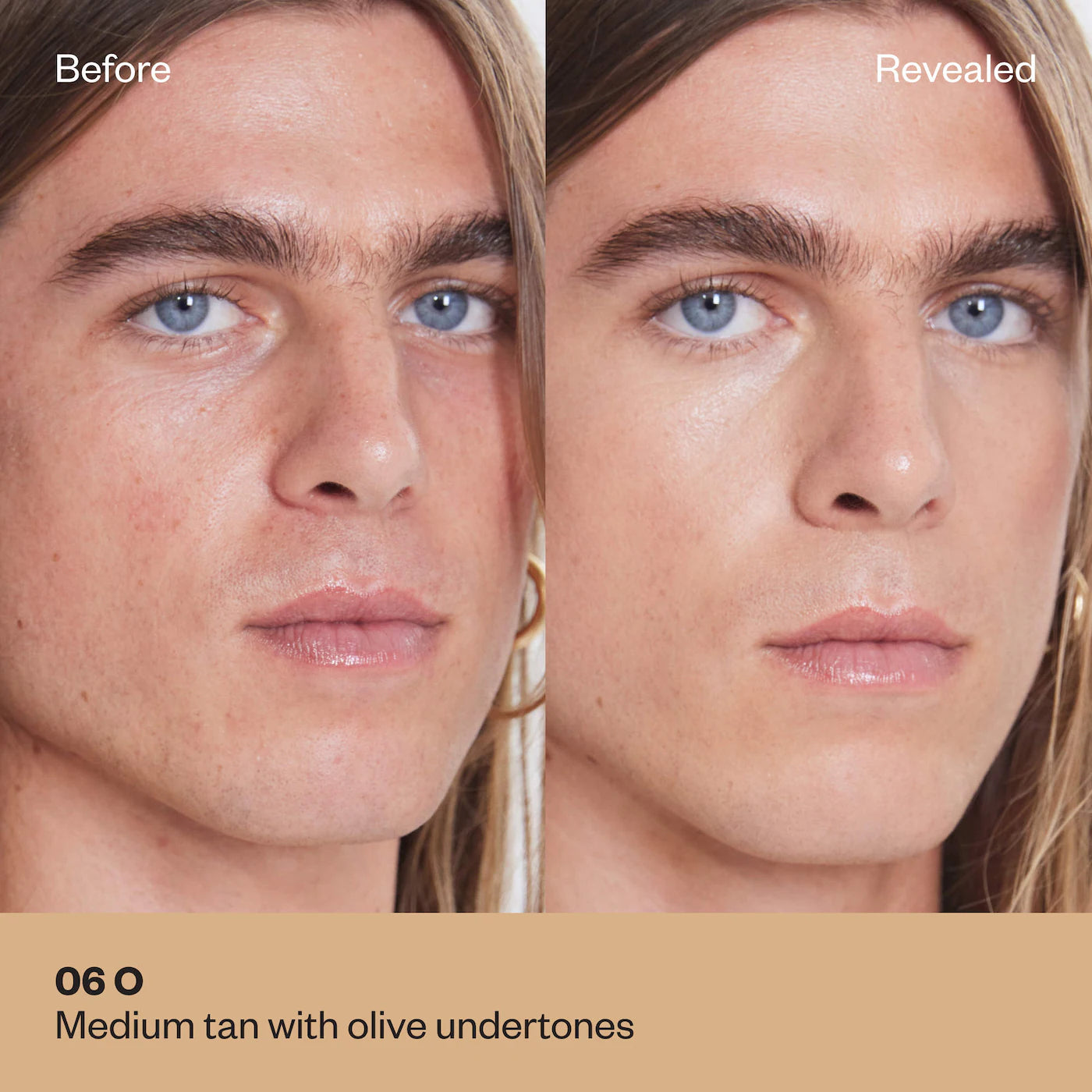 06 O - medium tan with olive undertones
